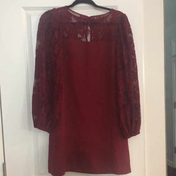 Chic Red Dress - Picture 2 of 4